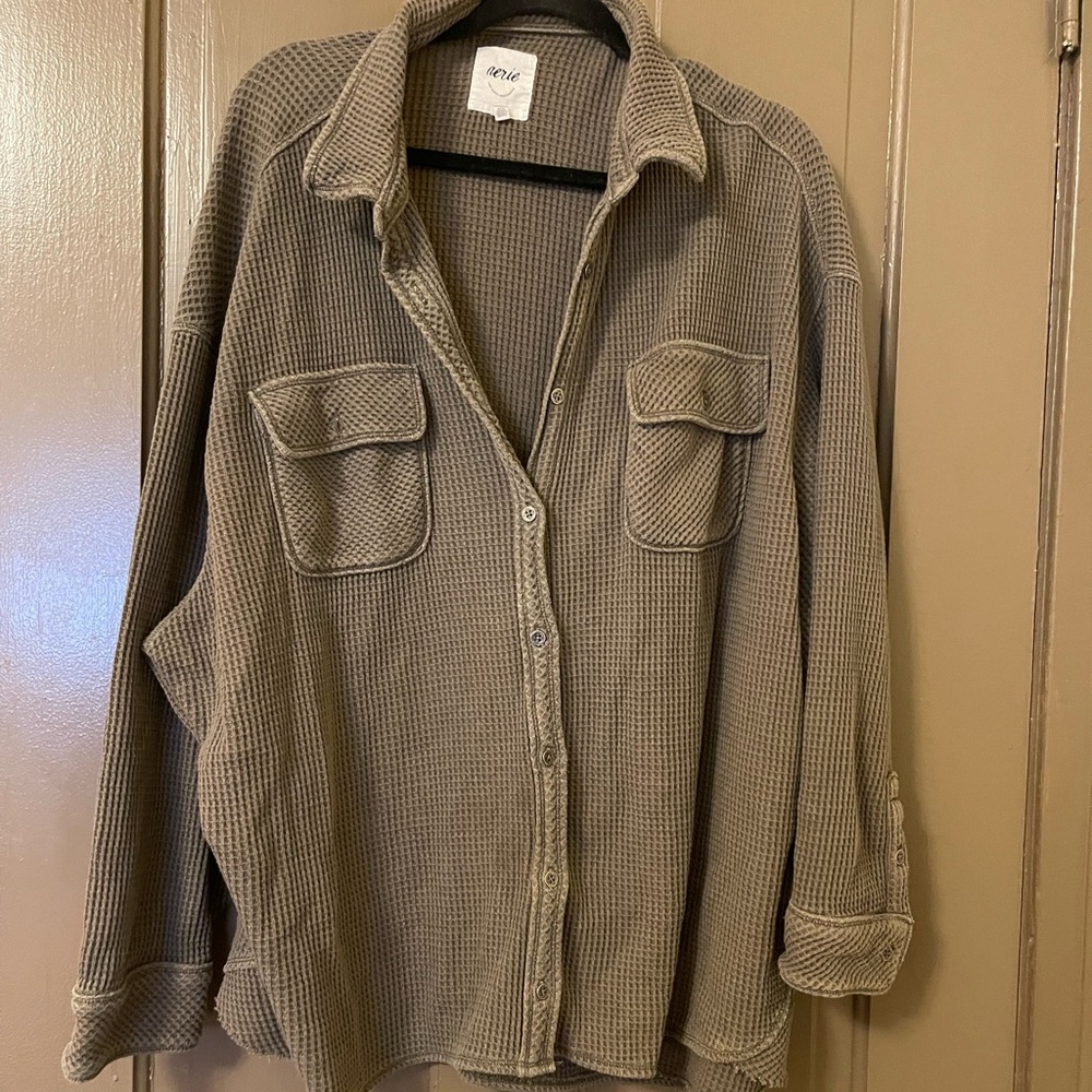 Aerie Lumberjane Top